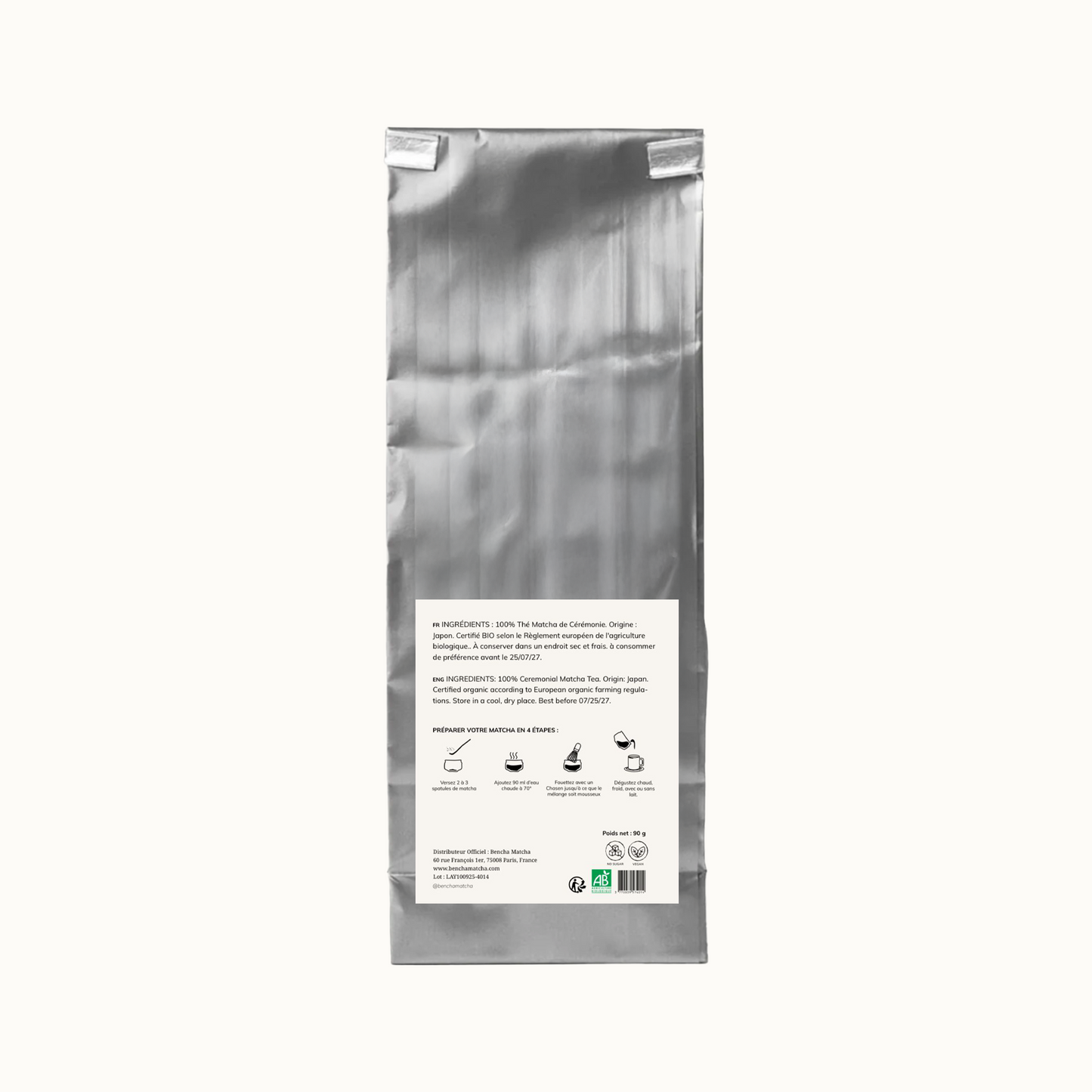 Layla Matcha - Cérémonie - Format 90g